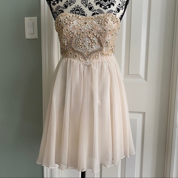TOPSHOP TFNC London Mini Dress size SMALL